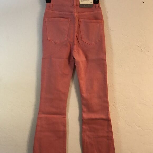 DL1961 Bridget women's jeans Size 23 high rise Instasculpt bootcut Crop NWT‎ - Picture 3 of 8